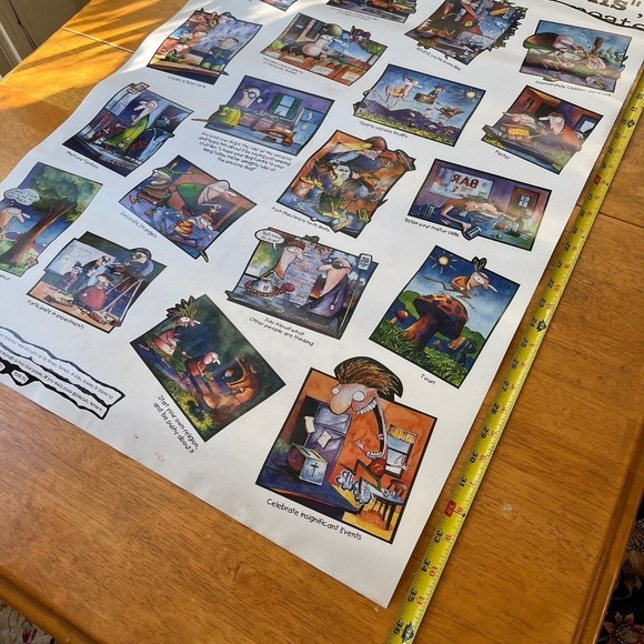 Tiny Damage Notions Large Poster College Collection Wall Room Decor, Size 24x36 - Picture 12 of 13